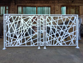 Ограждение площадки ,балюстрады,балкона "лазерная резка"  3 м.