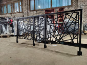 Ограждение площадки ,балюстрады,балкона "лазерная резка"  5.5 м.