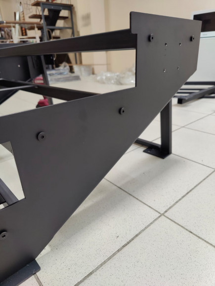 Лестница-крыльцо 3 ступени без ДПК,без ограждения. Ширина 1 метр.